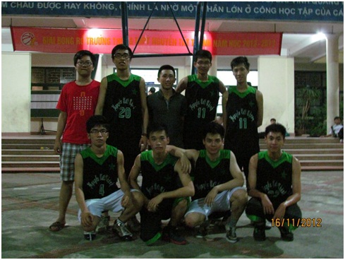 Giải bóng rổ Nguyễn Tất Thành chào mừng ngày 20-11