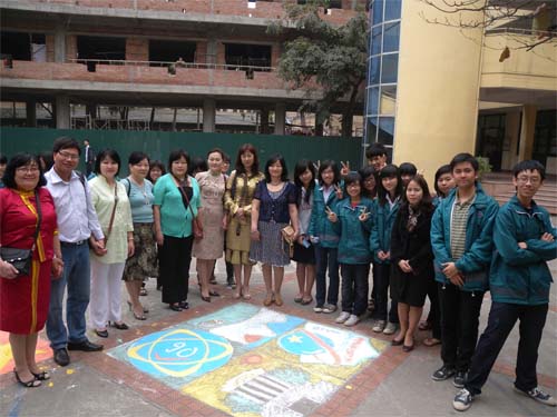 Đoàn giáo viên của ngôi trường mang tên Bác ở Mông Cổ đến thăm Việt Nam