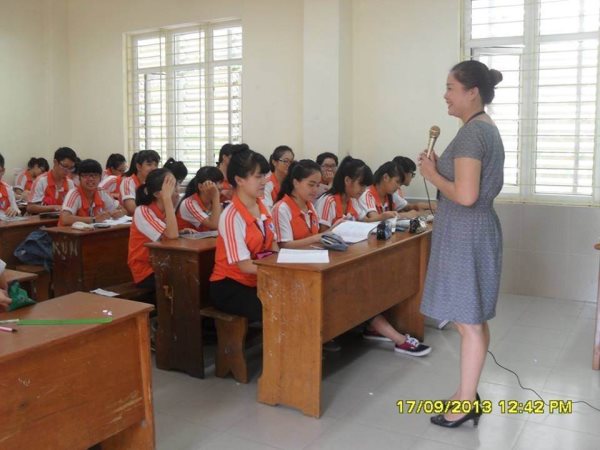 Cô giáo Nguyễn Thị Thu Hà