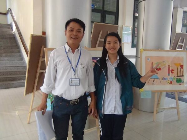 Thầy giáo Nguyễn Tuấn Sơn và triển lãm tranh “Nơi cảm xúc thăng hoa”