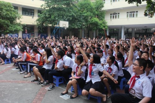 Kết quả kì thi tuyển sinh vào 10 của khối THCS trường Nguyễn Tất Thành