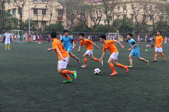 Giải bóng đá học sinh 2016: Những trận đấu đầu tiên