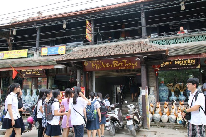 Hành trình khám phá làng gốm Bát Tràng của Đoàn giáo viên và học sinh trường Anderson (Singapore)