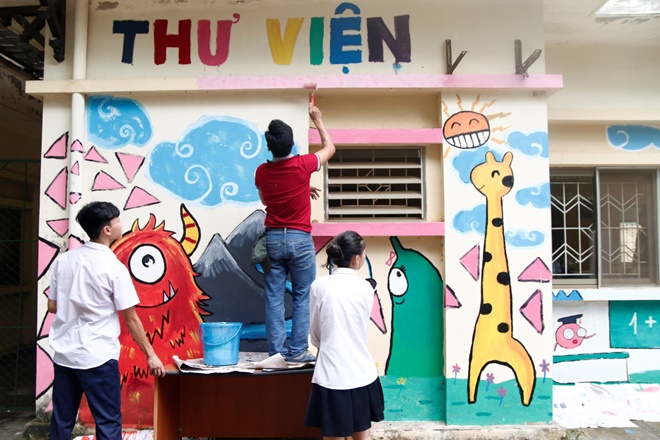 “Hiệu thuốc dành cho tâm hồn” của ngôi trường mang tên Bác tại Trung tâm phục hồi chức năng Việt - Hàn