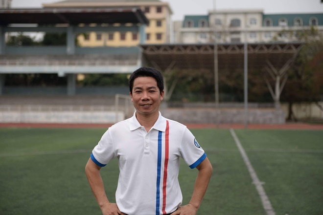 Thầy giáo Vũ Hồng Hải – linh hồn của đội bóng Nguyễn Tất Thành
