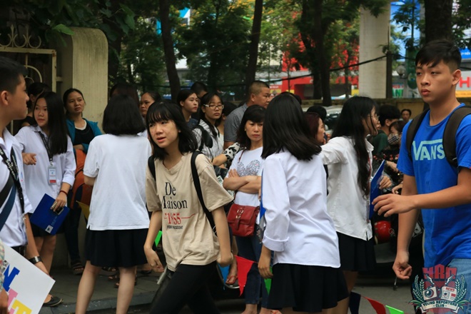 Sức nóng của kì thi vào lớp 10 tại trường THCS&THPT Nguyễn Tất Thành