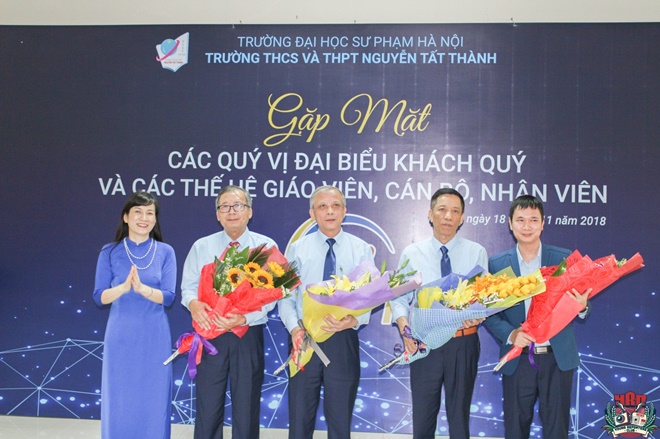 Gặp mặt các thế hệ giáo viên, cán bộ, nhân viên trường Nguyễn Tất Thành
