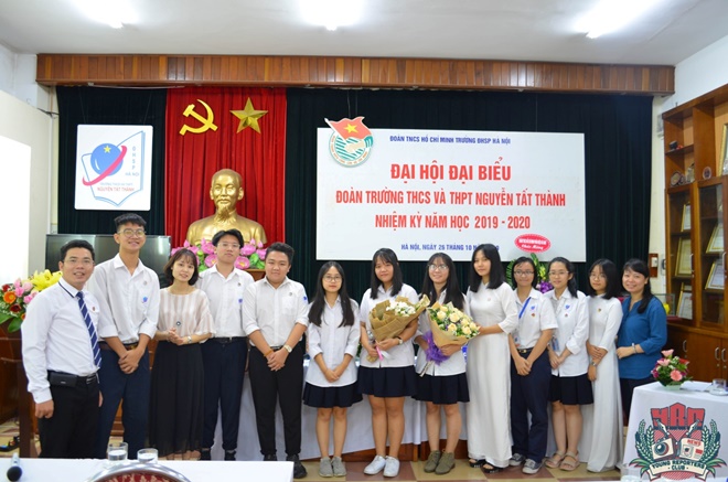 Đại hội Đại biểu Đoàn trường THCS & THPT Nguyễn Tất Thành nhiệm kì năm học 2019-2020: Bắt đầu một chặng đường mới