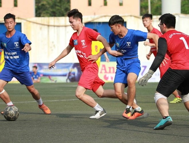THPT Nguyễn Tất Thành 0 - 0 THPT Tân Lập: Bất phân thắng bại