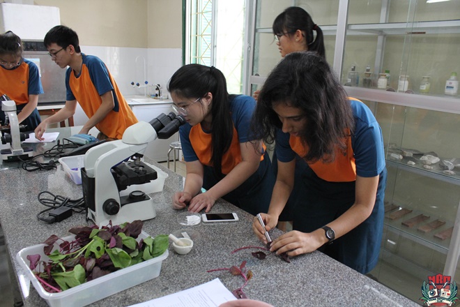 Chuyến tham quan Khoa Sinh học đáng nhớ của đoàn học sinh Trường Anderson Serangoon Junior College