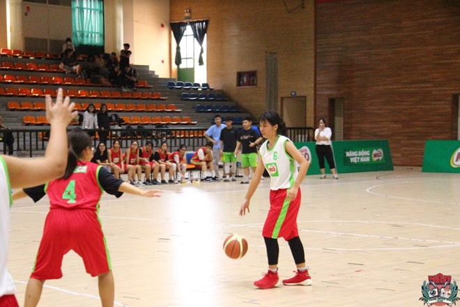 Giải bóng rổ học sinh THPT TP. Hà Nội – Chiến thắng đầu tay