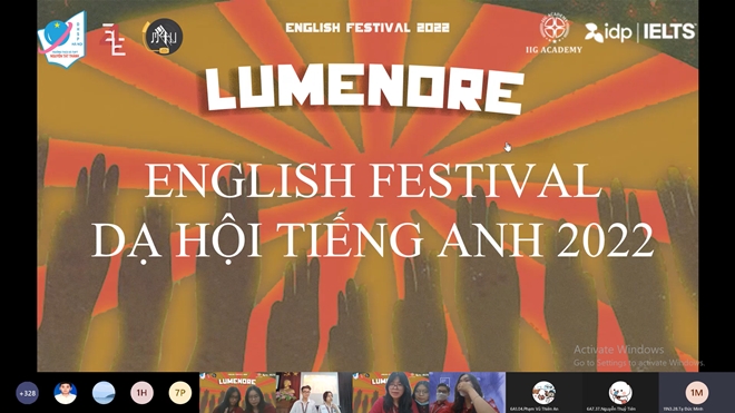 Chung kết English Festival 2022 - Lumenore