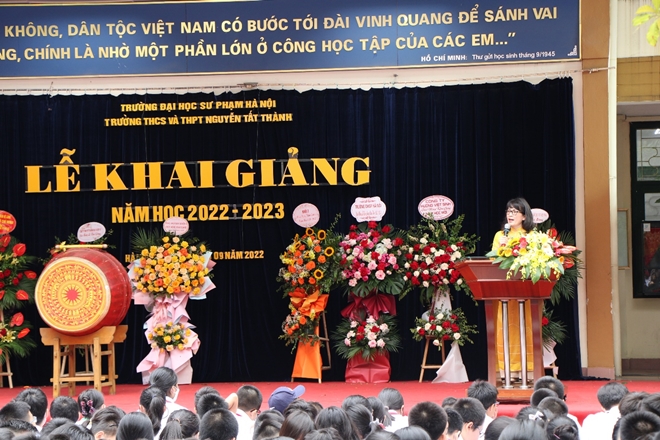 Lễ khai giảng năm học 2022-2023: Khởi đầu một hành trình mới