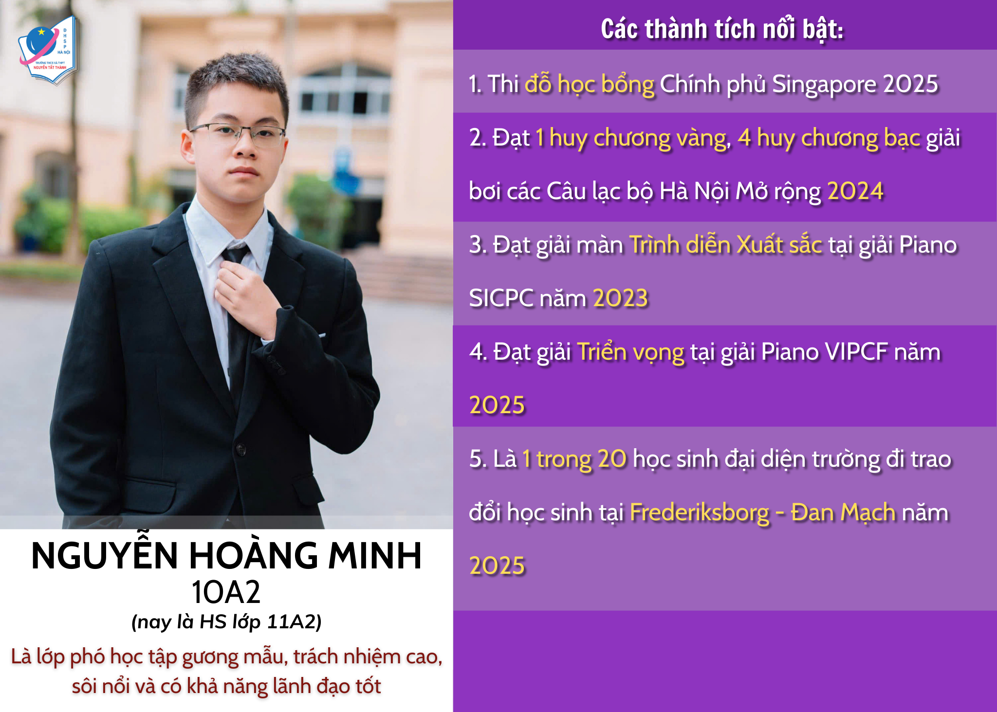 Chinh phục khát vọng vươn ra thế giới: Gặp gỡ 4 học sinh đạt học bổng toàn phần từ chính phủ Singapore