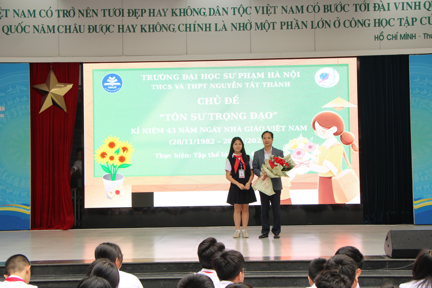 Lời cảm ơn sâu sắc tới người “nghệ sĩ” trên bục giảng