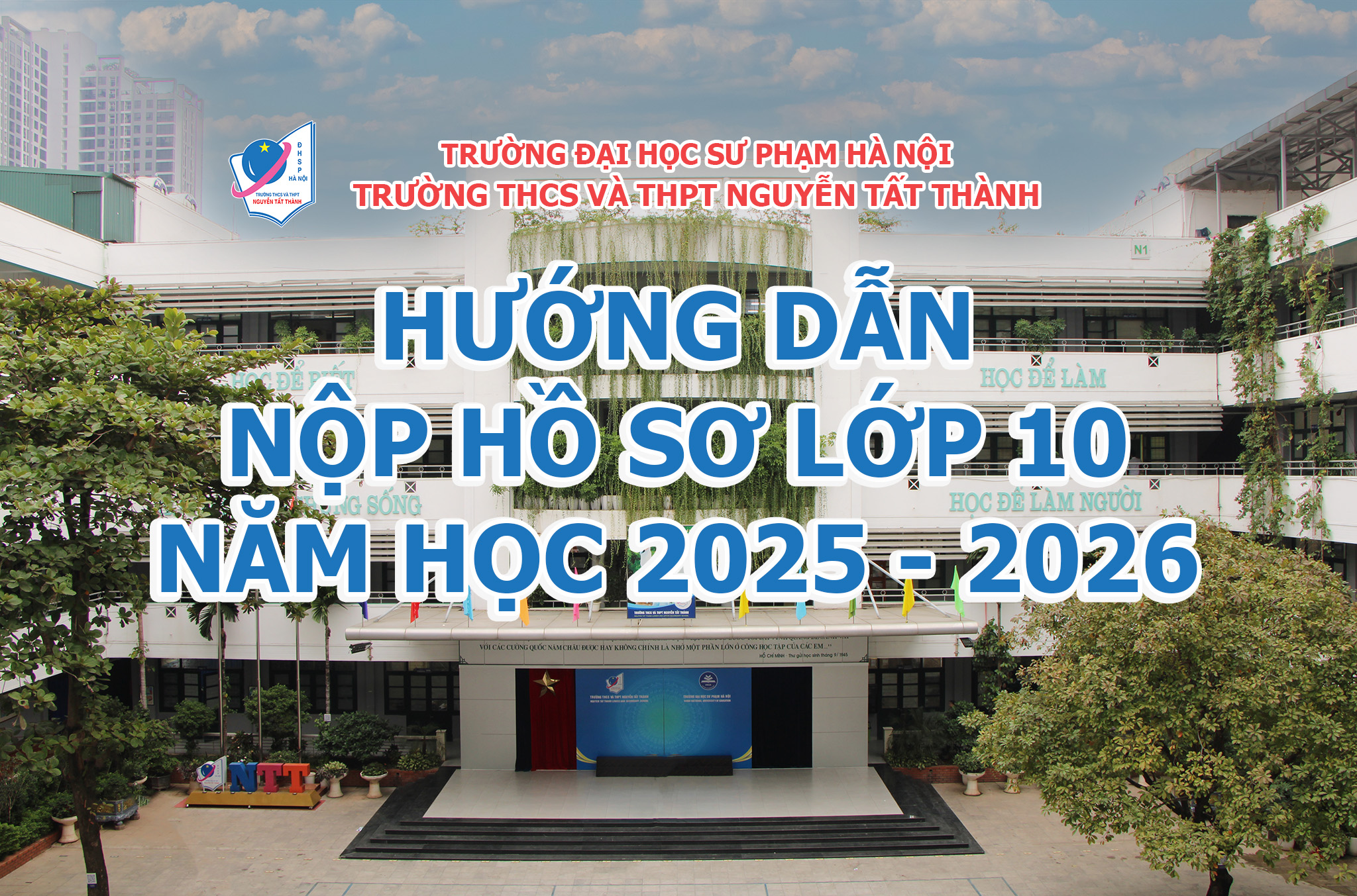 Hướng dẫn nộp hồ sơ tuyển sinh vào lớp 10 năm học 2025 - 2026