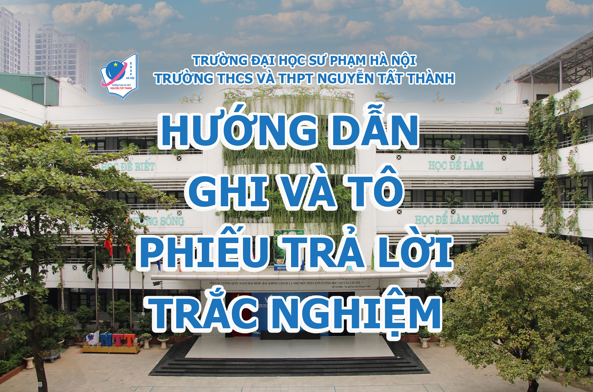Hướng dẫn cách ghi và tô phiếu trả lời trắc nghiệm kì thi vào lớp 10 năm 2025