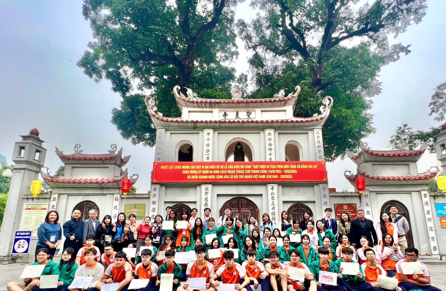 Đoàn giáo viên Busan và hành trình “đi tìm tâm hồn Việt” tại Trường THCS và THPT Nguyễn Tất Thành