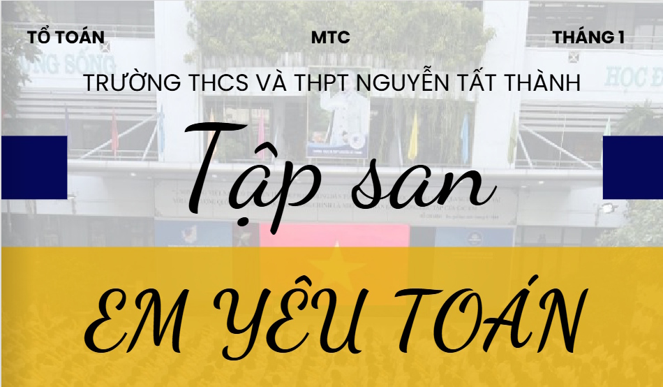 Tập san "Em yêu Toán" - Số 03 - Tháng 1/2026