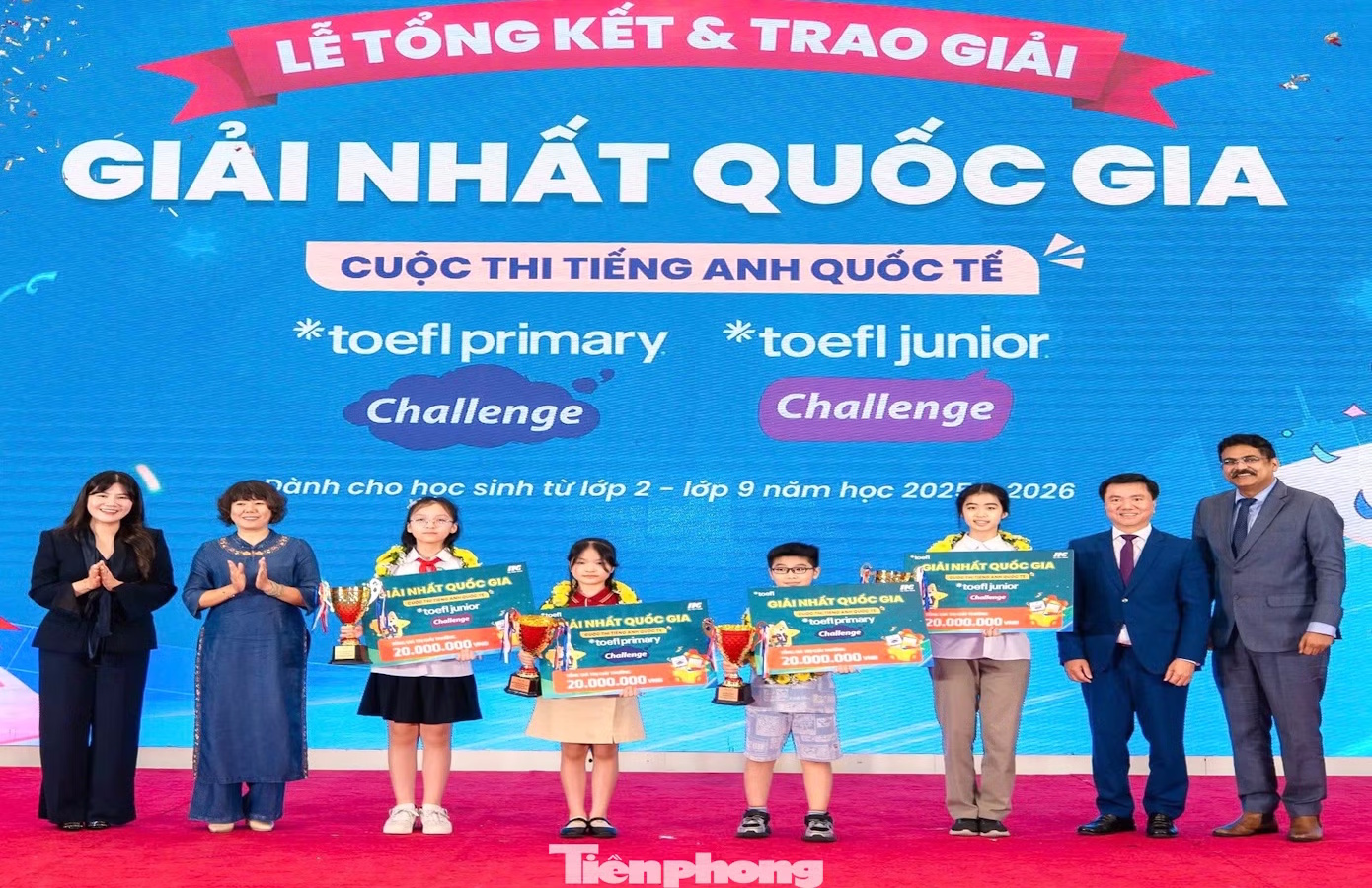 Học sinh Trường THCS và THPT Nguyễn Tất Thành đạt điểm tuyệt đối TOEIC Speaking & Writing, lan tỏa mục tiêu đưa tiếng Anh trở thành ngôn ngữ thứ hai