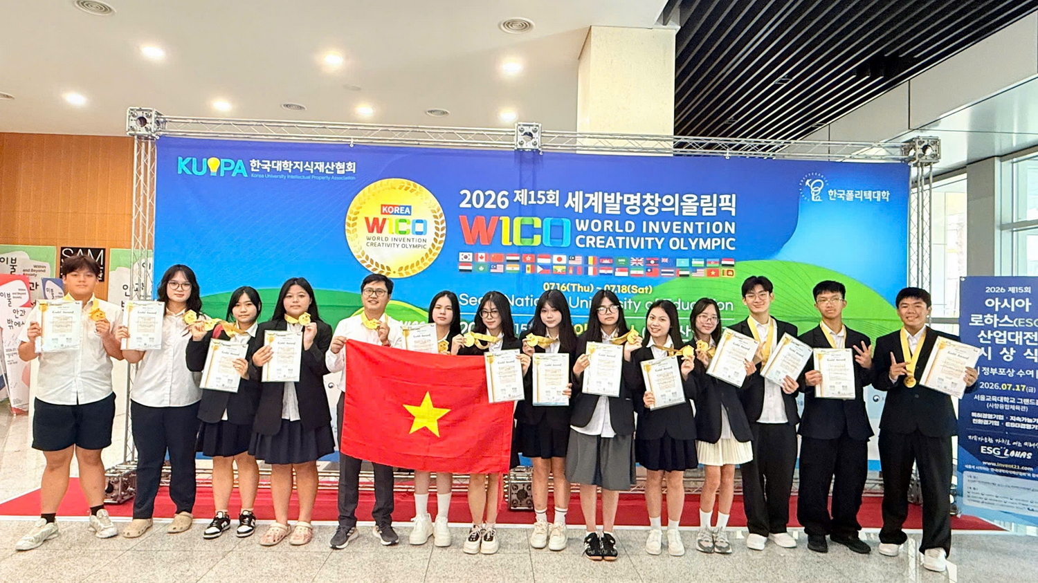 Cuộc thi Nhà phát minh trẻ Thế giới (WICO 2026): Tỏa sáng với những công trình nghiên cứu sáng tạo