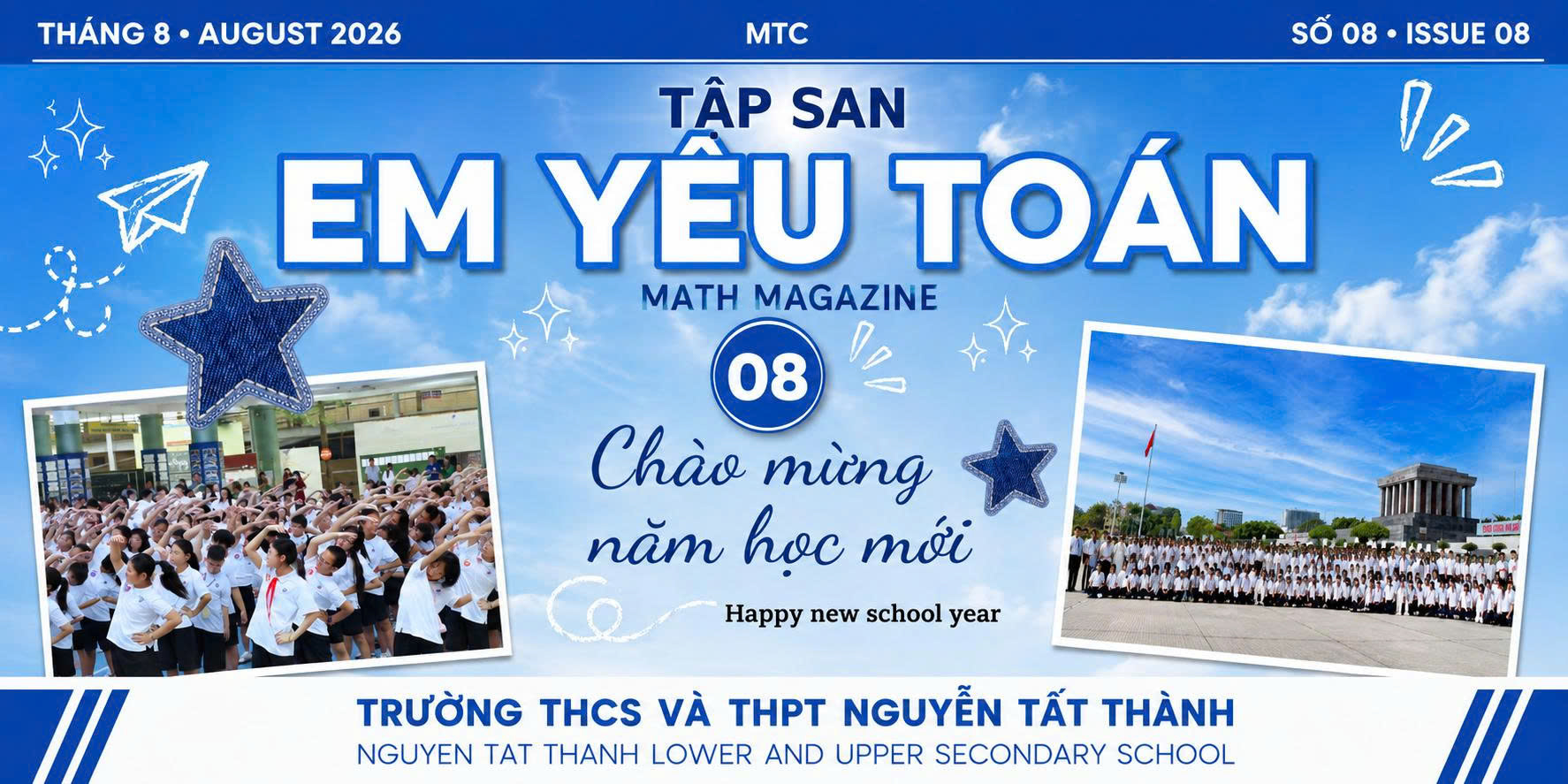 TẬP SAN “EM YÊU TOÁN” – SỐ 08 | THÁNG 8/2026
