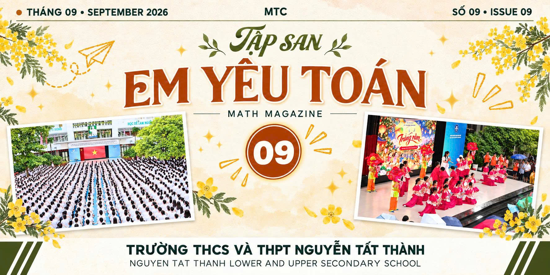 Tập san Em yêu Toán số 09 – tháng 9/2026