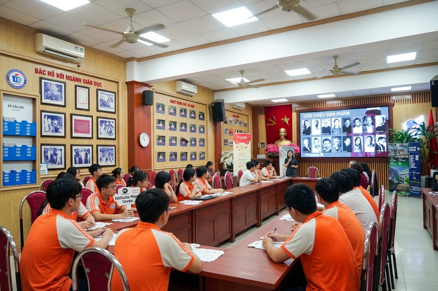 Mở cánh cửa tương lai: Chương trình giới thiệu học bổng và cơ hội du học Pháp tại Trường THCS và THPT Nguyễn Tất Thành