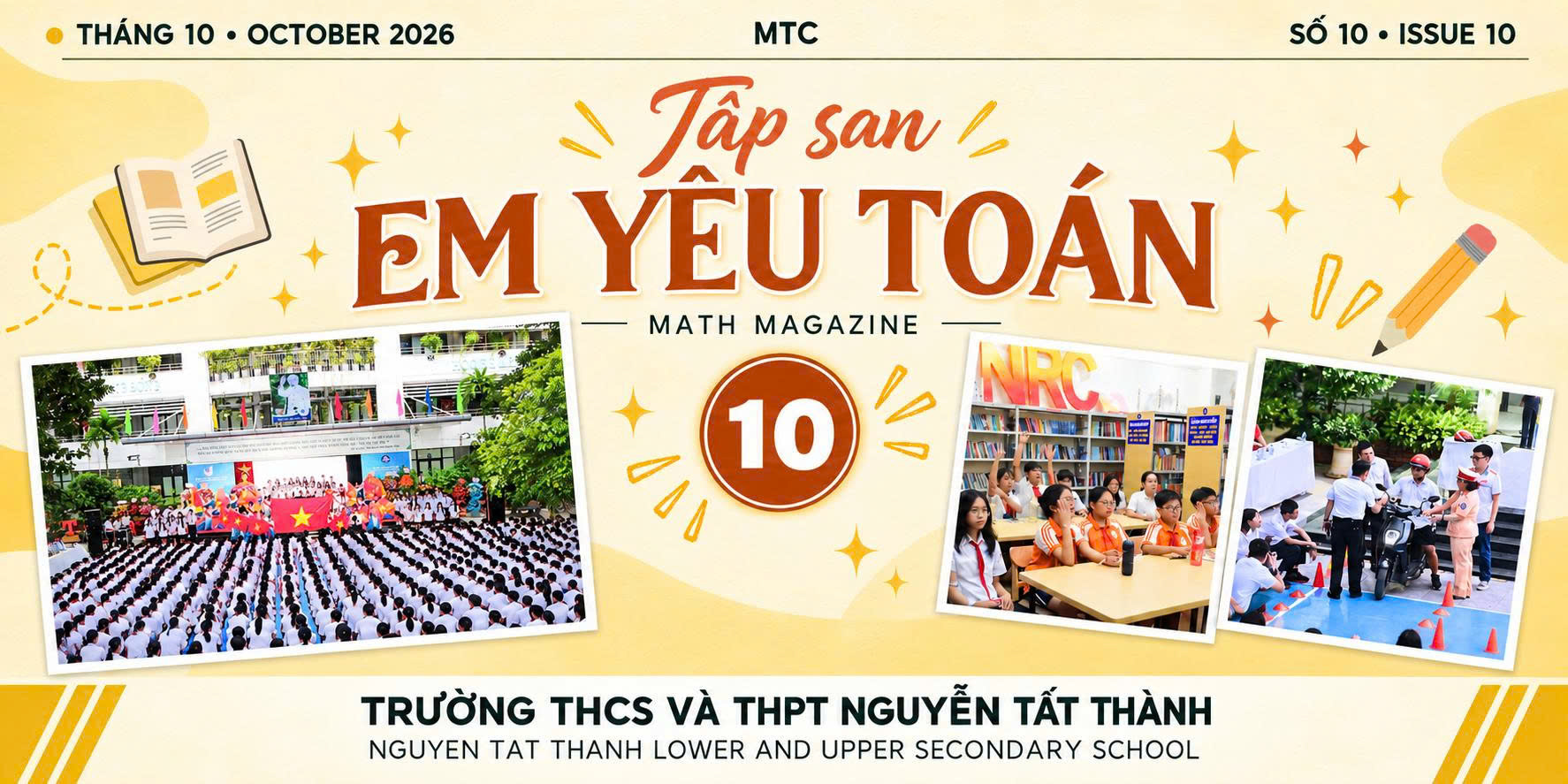 Tập san Em yêu Toán số 10 – tháng 10/2026