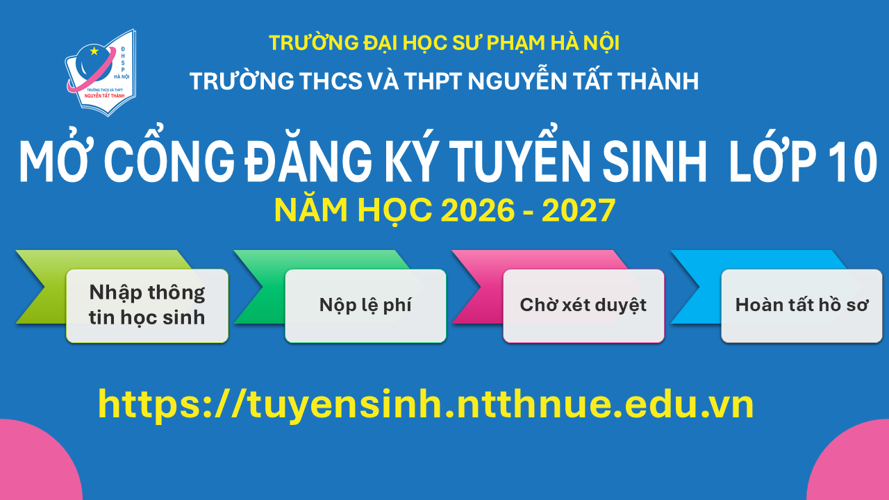 Mở cổng đăng ký tuyển sinh lớp 10 năm học 2026 – 2027